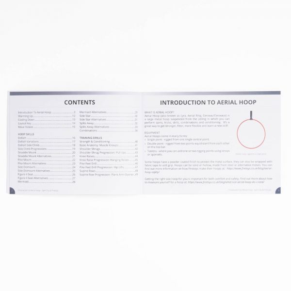 Introduction to Aerial Hoop - Booklet (EN)