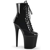 Pleaser Flamingo-1020 Botines en charol